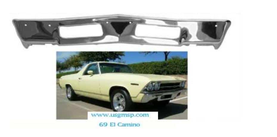 Bumper: 1969 Chevelle / El Camino (Front)